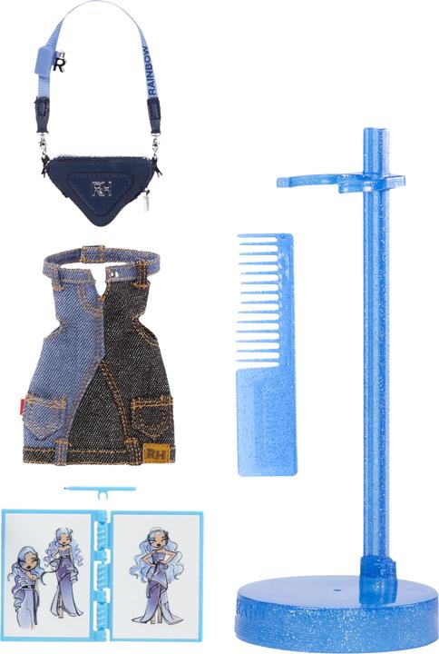 Actual product image Rainbow Fashion doll (assorted)