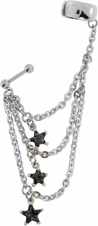 Immagine prodotto Bijouteria Piercing orecchio (Acciaio chirurgico 316L, Zirconia)