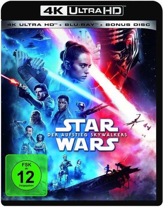 Actual product image Star Wars - The rise of Skywalker (4k Blu-ray, 2019, German)