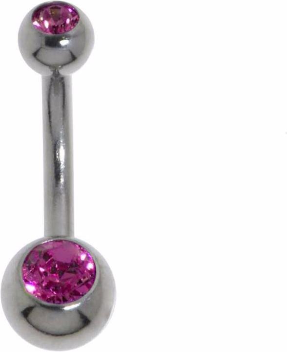 Immagine prodotto Bijouteria Piercing ventre (Acciaio chirurgico 316L, Vetro (di orologio))