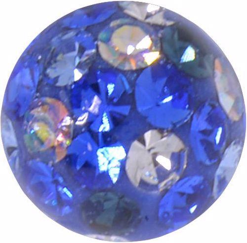 Produktbild Bijouteria Piercingverschluss (Epoxiharz, Kristall, Chirurgenstahl 316L)