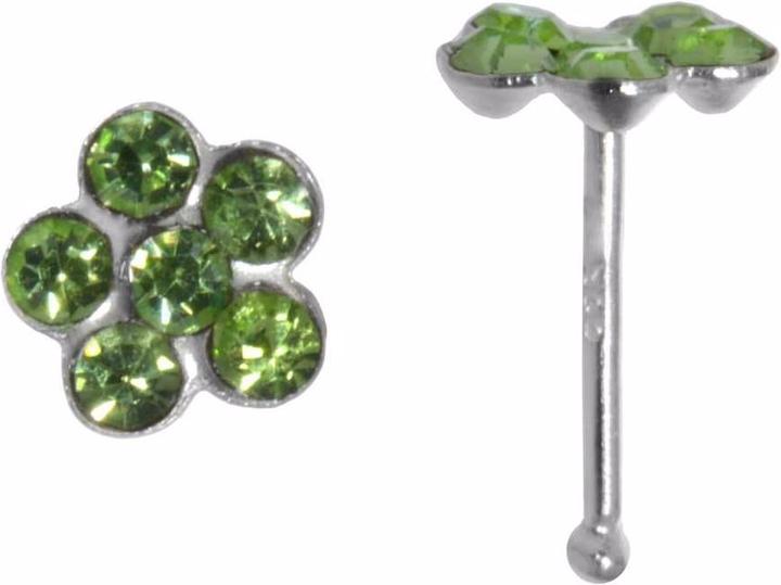 Bijouteria Nasenpiercing (Kristall, Silber 925)