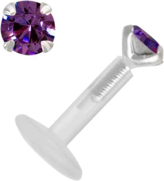 Immagine prodotto Bijouteria Piercing (Bioplastica, Argento 925, Cristallo premium)
