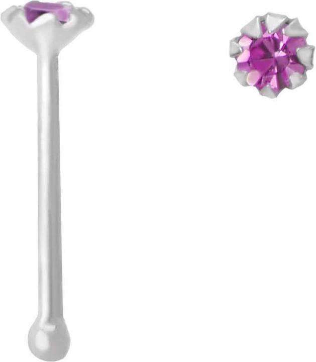 Produktbild Bijouteria Nasenpiercing (Kristall, Silber 925)