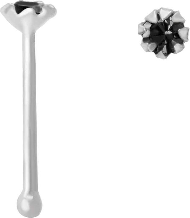 Actual product image Bijouteria Nose piercing (Crystal, Silver 925)