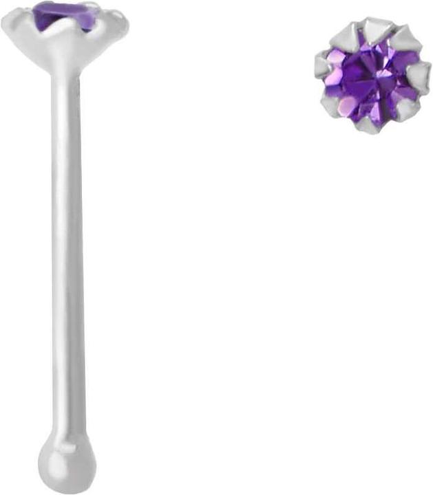 Image du produit Bijouteria Piercing nez (Cristallin, Argent 925)