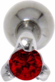 Actual product image Bijouteria Ear piercing (Surgical steel 316L, Zirconia)