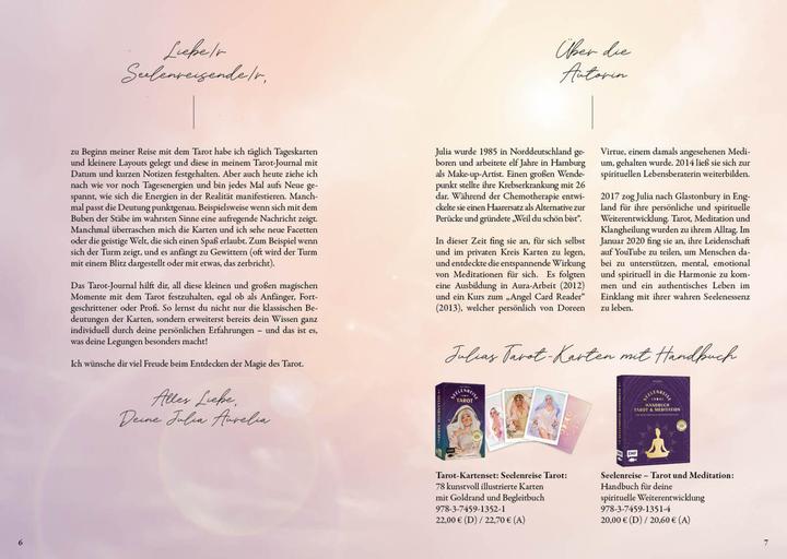 Immagine prodotto Seelenreise – Tarot-Journal (Tedesco, Julia Aurelia, 2023)