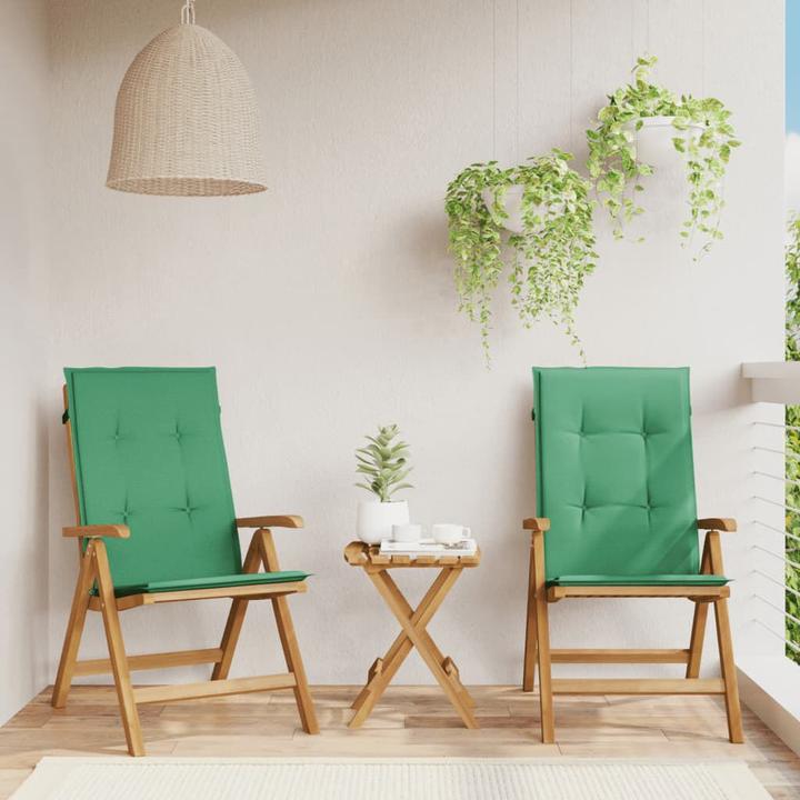 Produktbild VidaXL Gartenstühle mit Kissen 2 Stk. Massivholz