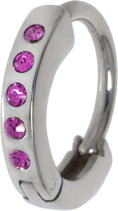Produktbild Bijouteria Bauchpiercing (Silber 925, Chirurgenstahl 316L, Kristall)