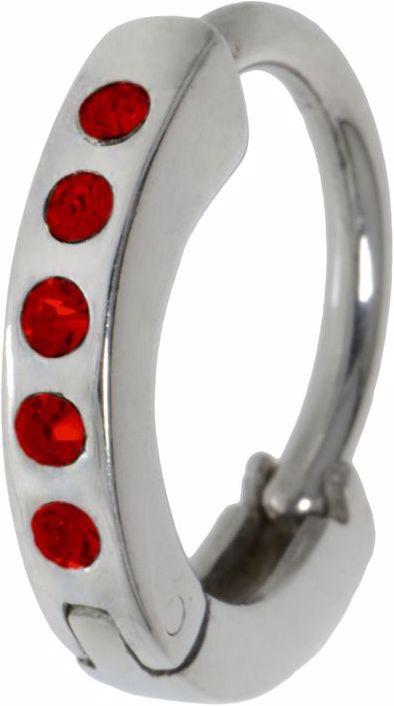 Produktbild Bijouteria Bauchpiercing (Chirurgenstahl 316L, Kristall, Silber 925)