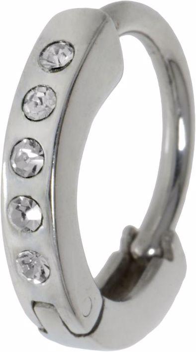 Produktbild Bijouteria Bauchpiercing (Chirurgenstahl 316L, Kristall, Silber 925)