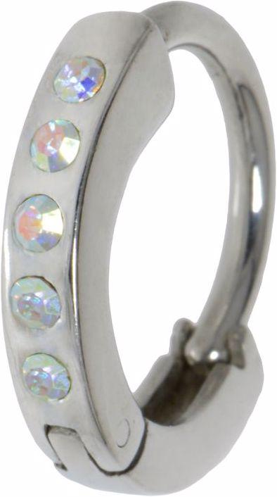 Produktbild Bijouteria Bauchpiercing (Chirurgenstahl 316L, Kristall, Silber 925)