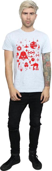 Produktbild Star Wars Christmas Decorations TShirt (XL)