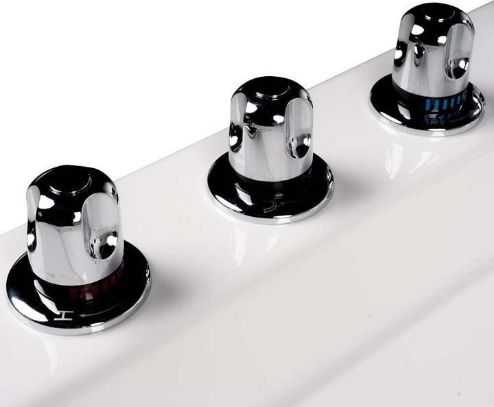 Actual product image Home Deluxe Whirlpool bath 2 persons DOLPHIN (right) - 180x120x65cm (120 cm, 180 cm)