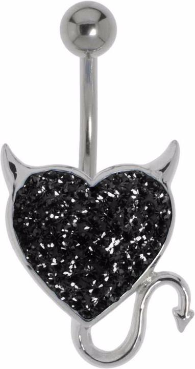 Produktbild Bijouteria Bauchpiercing (Chirurgenstahl 316L, Kristall, Messing rhodiniert)
