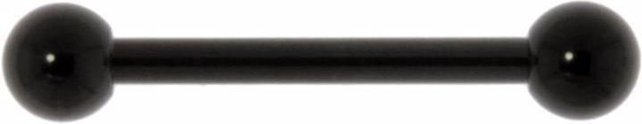 Produktbild Bijouteria Zungenpiercing (Chirurgenstahl 316L, PVD Beschichtung (schwarz))