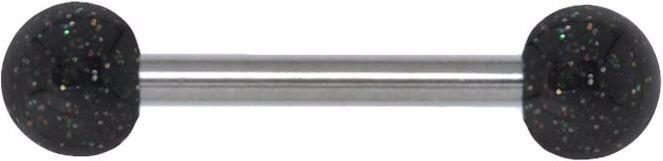 Image du produit Bijouteria Piercing langue (Verre acrylique, Acier chirurgical 316L)