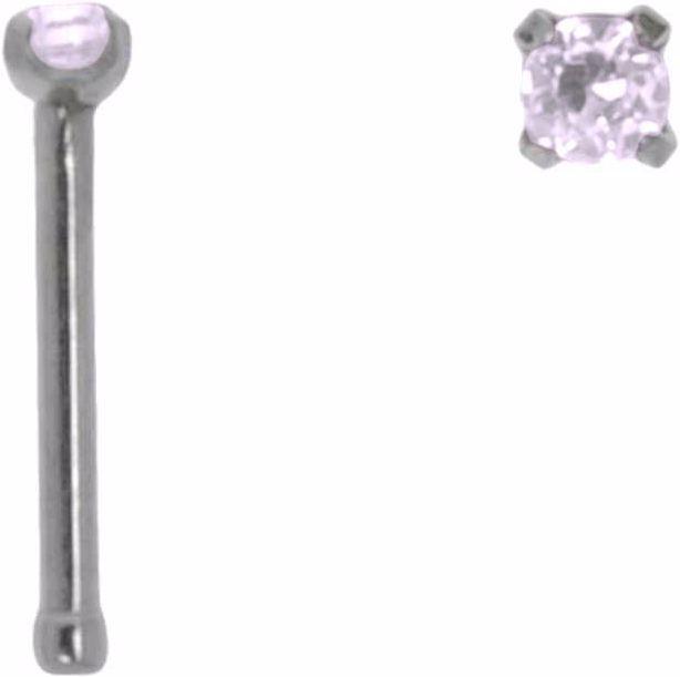 Bijouteria Nasenpiercing (Chirurgenstahl 316L, Kristall)