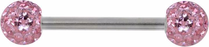 Produktbild Bijouteria Brustpiercing (Chirurgenstahl 316L, Epoxiharz, Kristall)