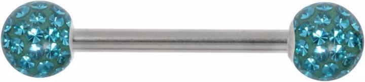 Produktbild Bijouteria Brustpiercing (Chirurgenstahl 316L, Epoxiharz, Kristall)