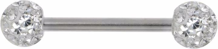 Produktbild Bijouteria Brustpiercing (Chirurgenstahl 316L, Epoxiharz, Kristall)