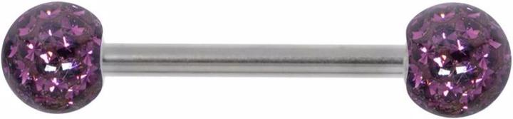 Produktbild Bijouteria Brustpiercing (Chirurgenstahl 316L, Epoxiharz, Kristall)
