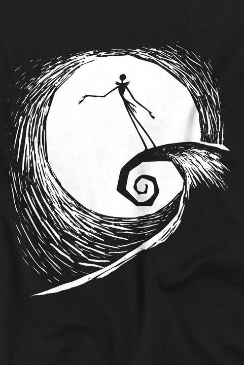 Immagine prodotto The Nightmare Before Christmas Maglietta Jack Silhouette Lunare Bambini (128)