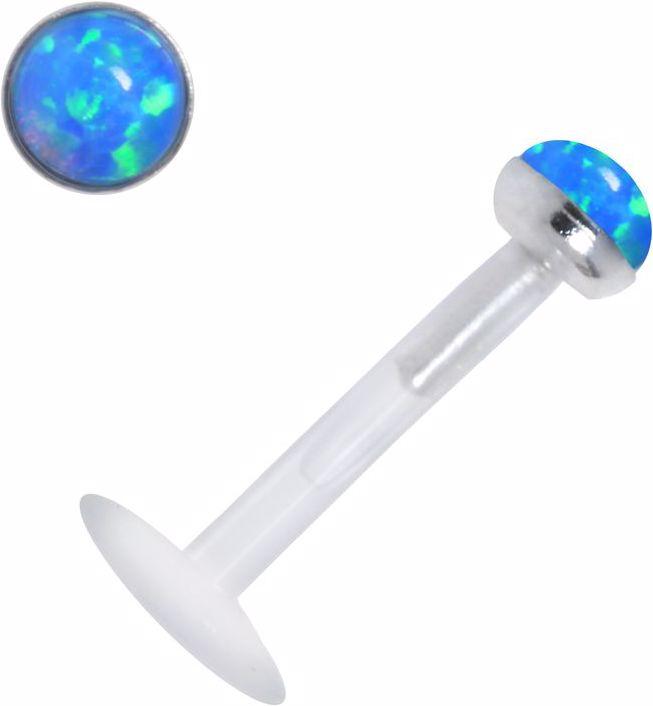 Image du produit Bijouteria Piercing pour lèvre/Tragus (Argent 925, Bioplastique, Perle)