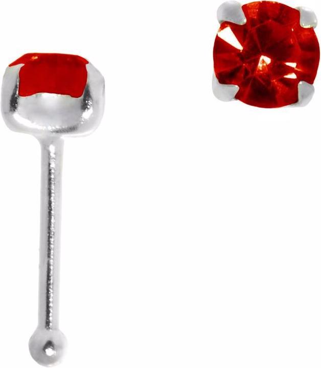 Actual product image Bijouteria Nose piercing (Crystal, Silver 925)
