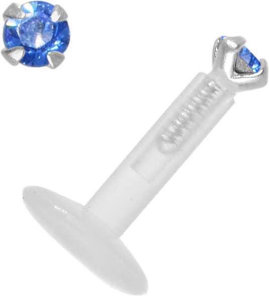Produktbild Bijouteria Piercing (Premium Kristall, Bioplast, Silber 925)