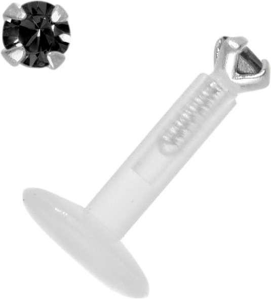 Immagine prodotto Bijouteria Piercing (Bioplastica, Argento 925, Cristallo premium)