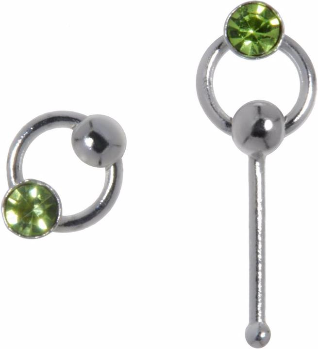 Immagine prodotto Bijouteria Piercing per naso (Vetro (di orologio), Argento 925)