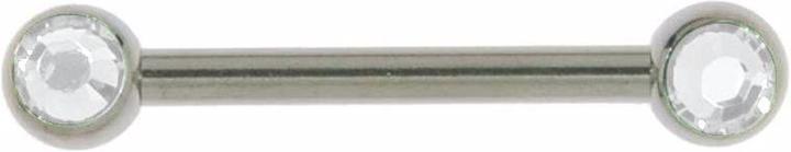 Produktbild Bijouteria Brustpiercing (Chirurgenstahl 316L, Premium Kristall)