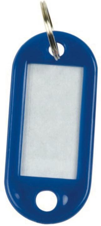 Produktbild Q-Connect K-CONNECT Schlüsseltaschen, 50x22mm, 100 Stück, blaue Farbe