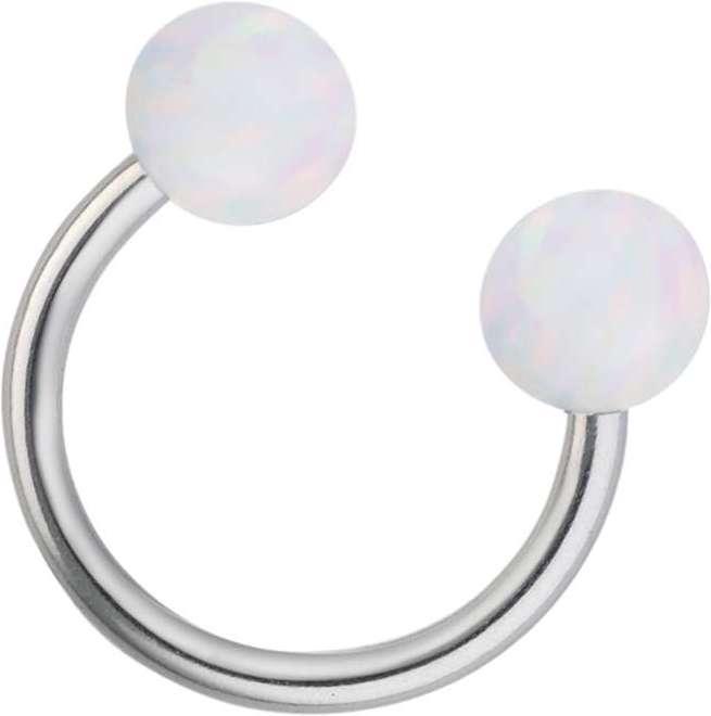 Produktbild Bijouteria 1.2mm Piercingstab (Chirurgenstahl 316L, Synthetische Perle)