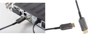 Image du produit Shiverpeaks BASIC-S Câble HDMI AOC, 4K, noir, 50 m HDMI A mâle (50 m, HDMI)