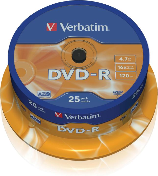 Produktbild Verbatim Dvd-R (25 x)
