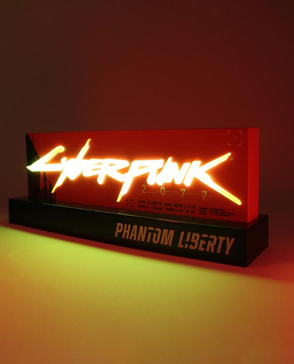 Actual product image Neamedia Cyberpunk Edgerunner LED-Light Phantom Edition 22 cm