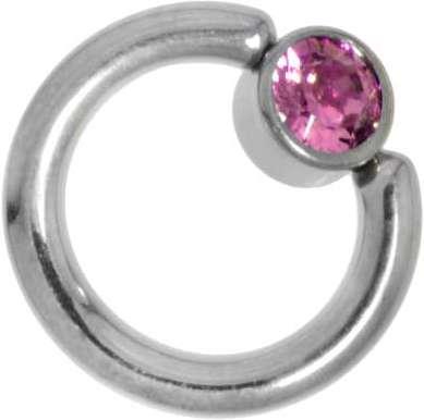 Actual product image Bijouteria 1.2mm Titanium piercing part (Titanium, Zirconia)