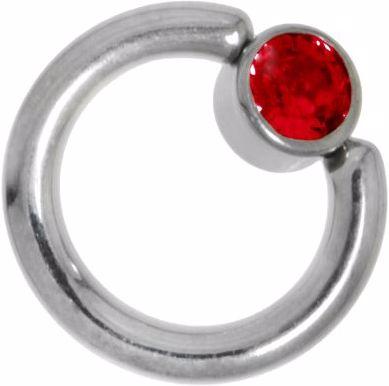 Produktbild Bijouteria 1.2mm Titan Piercingteil (Titan, Zirkonia)