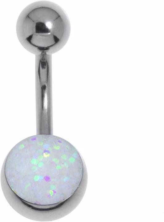 Actual product image Bijouteria Bellypiercing (Surgical steel 316L, Epoxy resin)