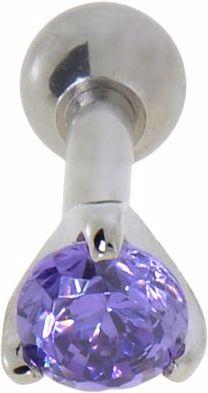 Image du produit Bijouteria Piercing d'oreille (Zircone, Acier chirurgical 316L)