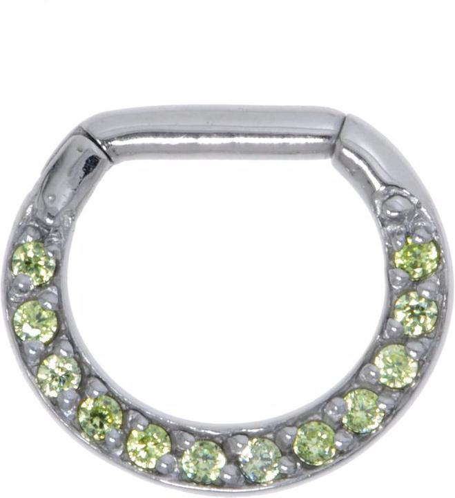 Immagine prodotto Bijouteria Piercing per naso (Zirconia, Acciaio chirurgico 316L)