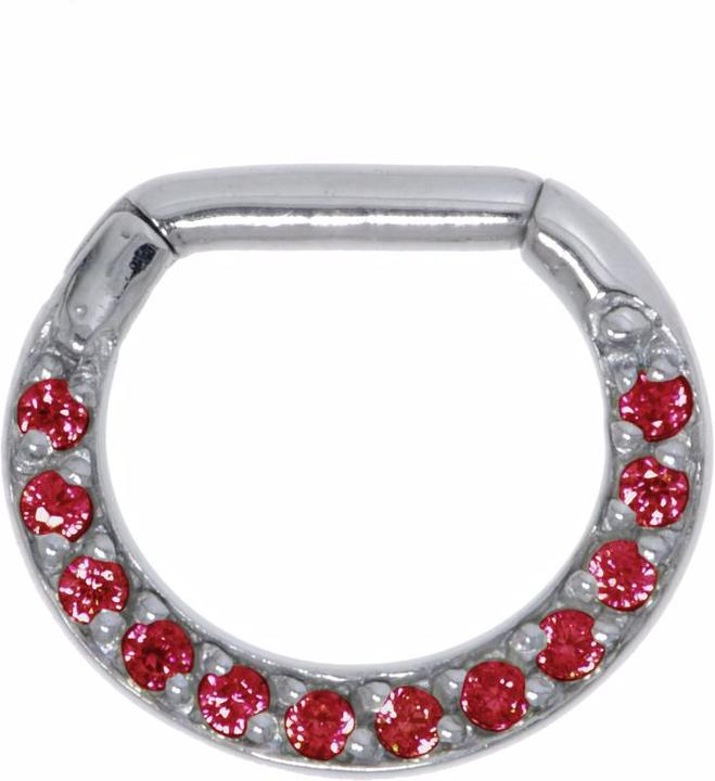 Image du produit Bijouteria Piercing septum (Acier chirurgical 316L, Zircone)