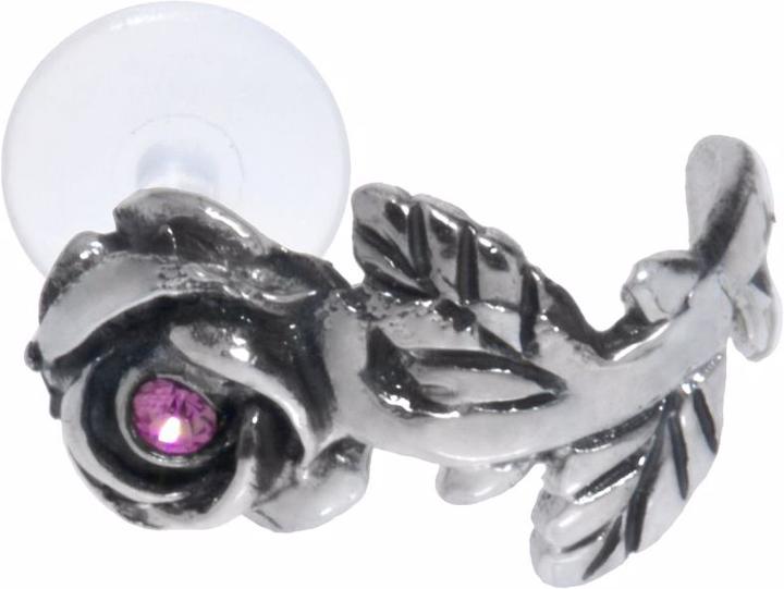 Produktbild Bijouteria Ohrpiercing (Bioplast, Kristall, Silber 925)