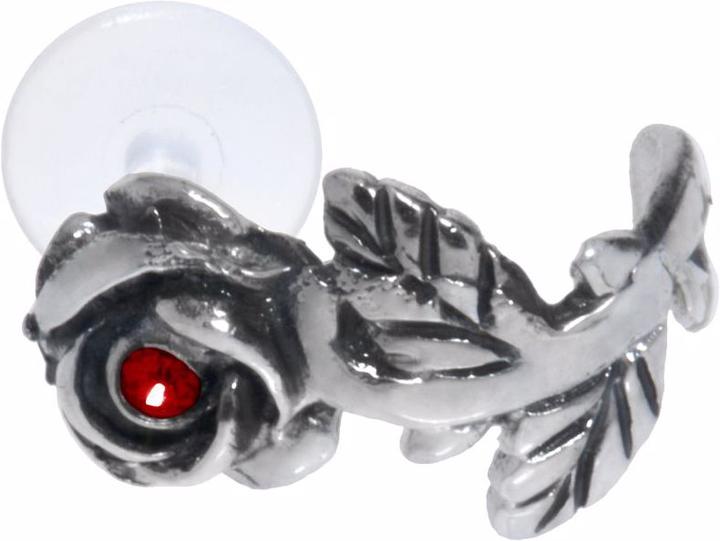 Produktbild Bijouteria Ohrpiercing (Silber 925, Bioplast, Kristall)
