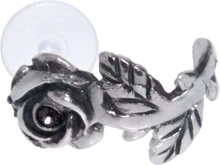 Produktbild Bijouteria Ohrpiercing (Bioplast, Kristall, Silber 925)