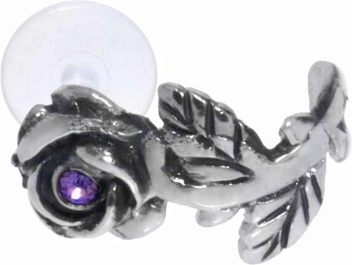 Immagine prodotto Bijouteria Piercing orecchio (Bioplastica, Vetro (di orologio), Argento 925)