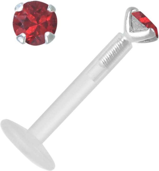 Produktbild Bijouteria Piercing (Bioplast, Silber 925, Premium Kristall)